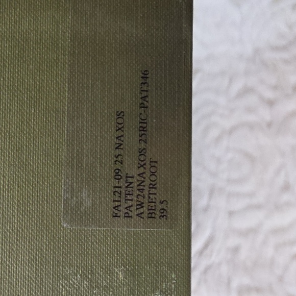 Rupert Sanderson Burgundy Patent Leather Heels - Picture 7 of 10